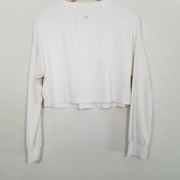 Lululemon Cropped Top Long Sleeve - Picture 2 of 4